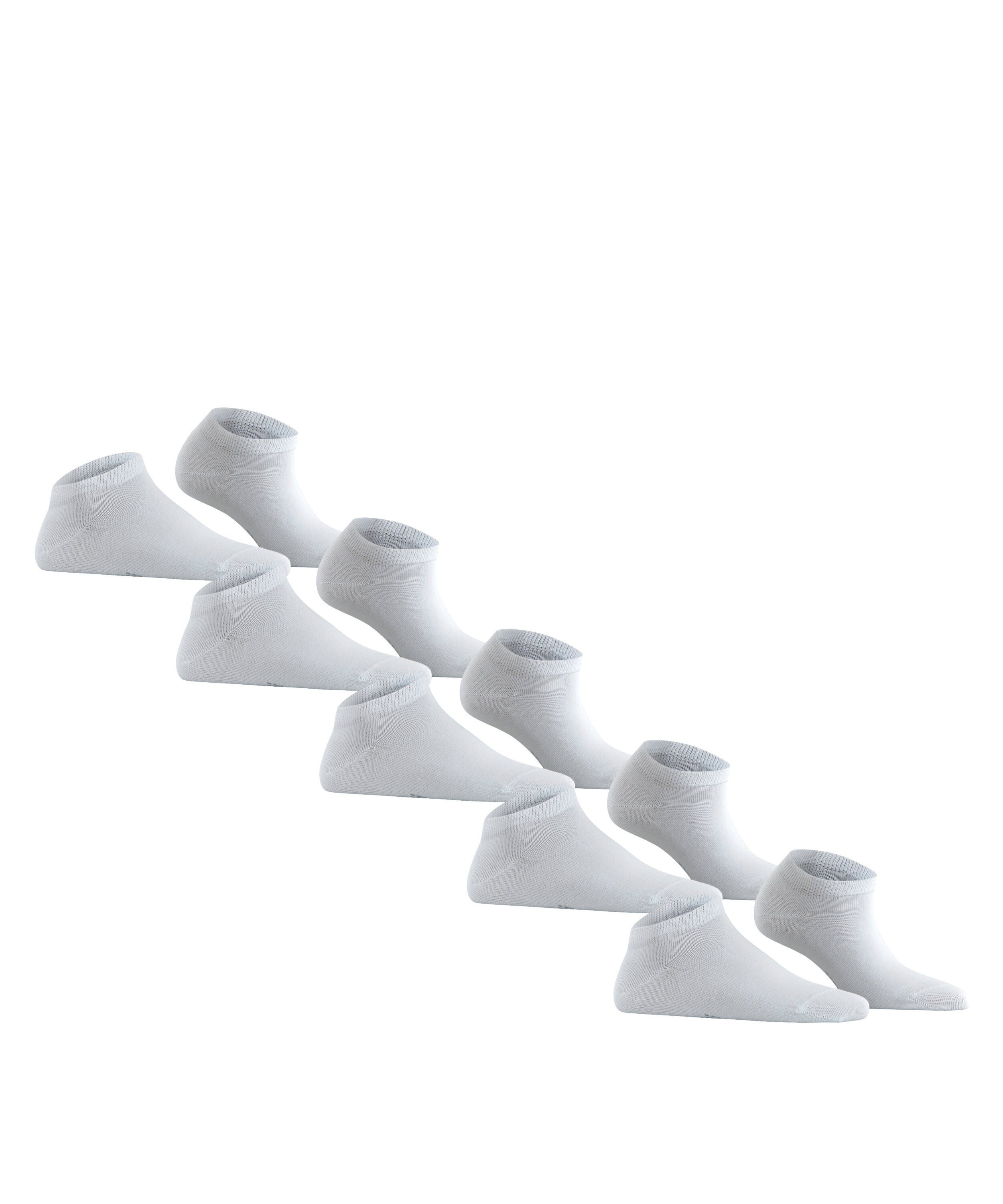 all Solid Esprit One (5-Paar) (Gr. white fits size 36-41) 5-Pack (2000) Sneakersocken