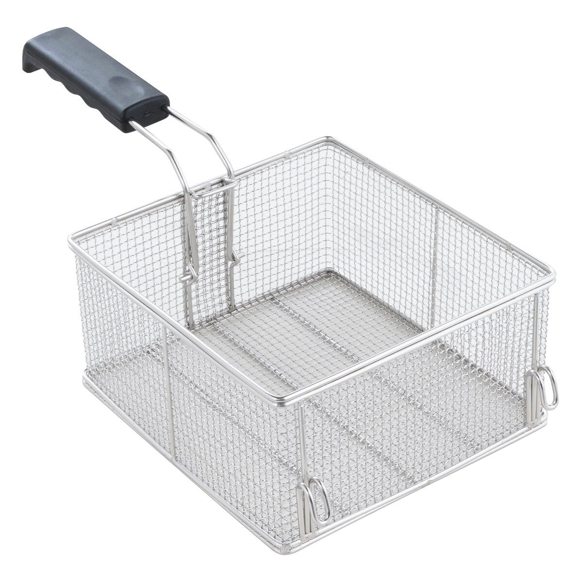GastroHero Gasgrill Frittierkorb 25 x 23 x 12 cm für Fritteuse ECO – Gastro-Zubehör, 25 x 23 x 12 cm, passend für Fritteuse ECO