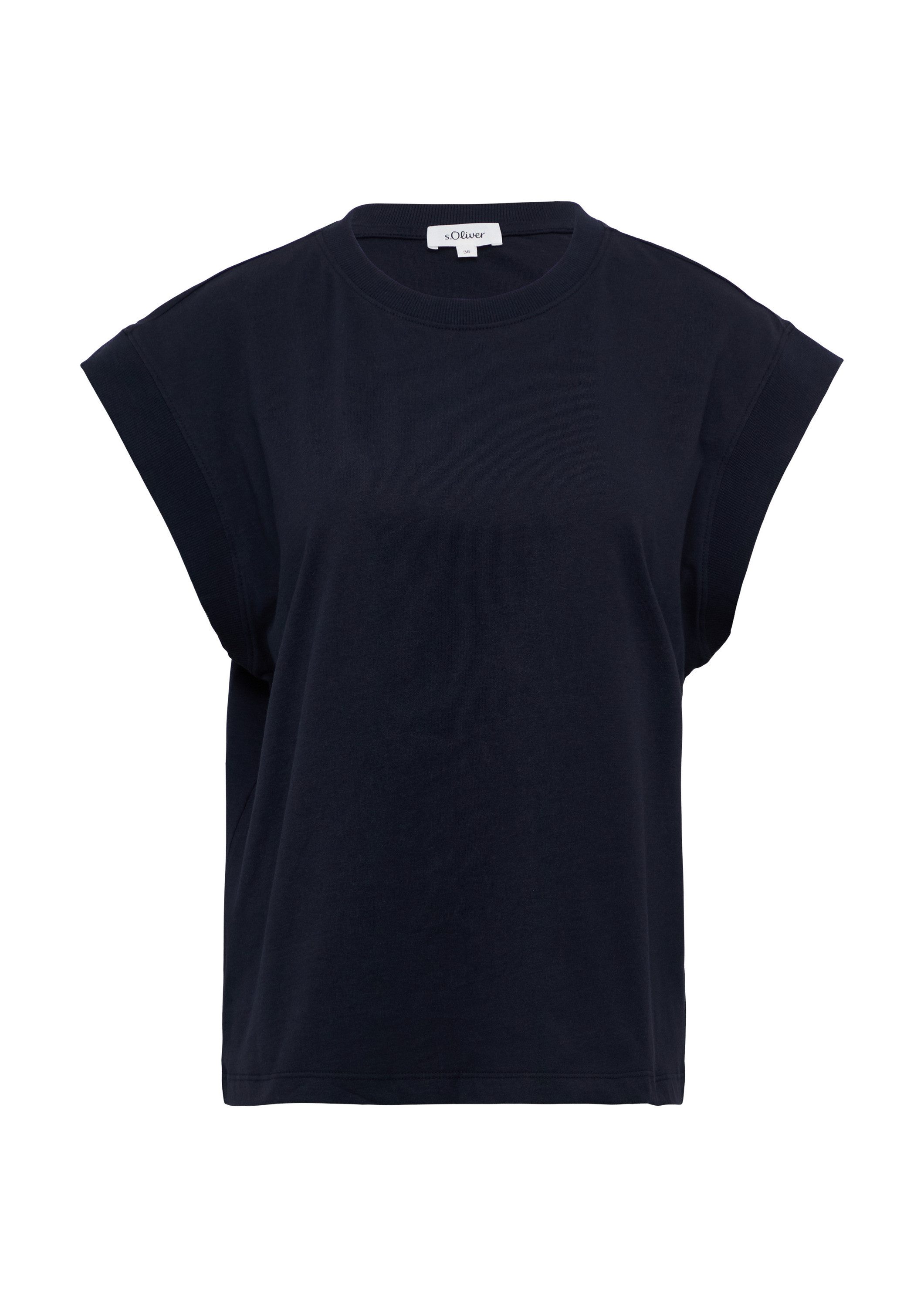 s.Oliver Kurzarmshirt T-Shirt (1-tlg) günstig online kaufen
