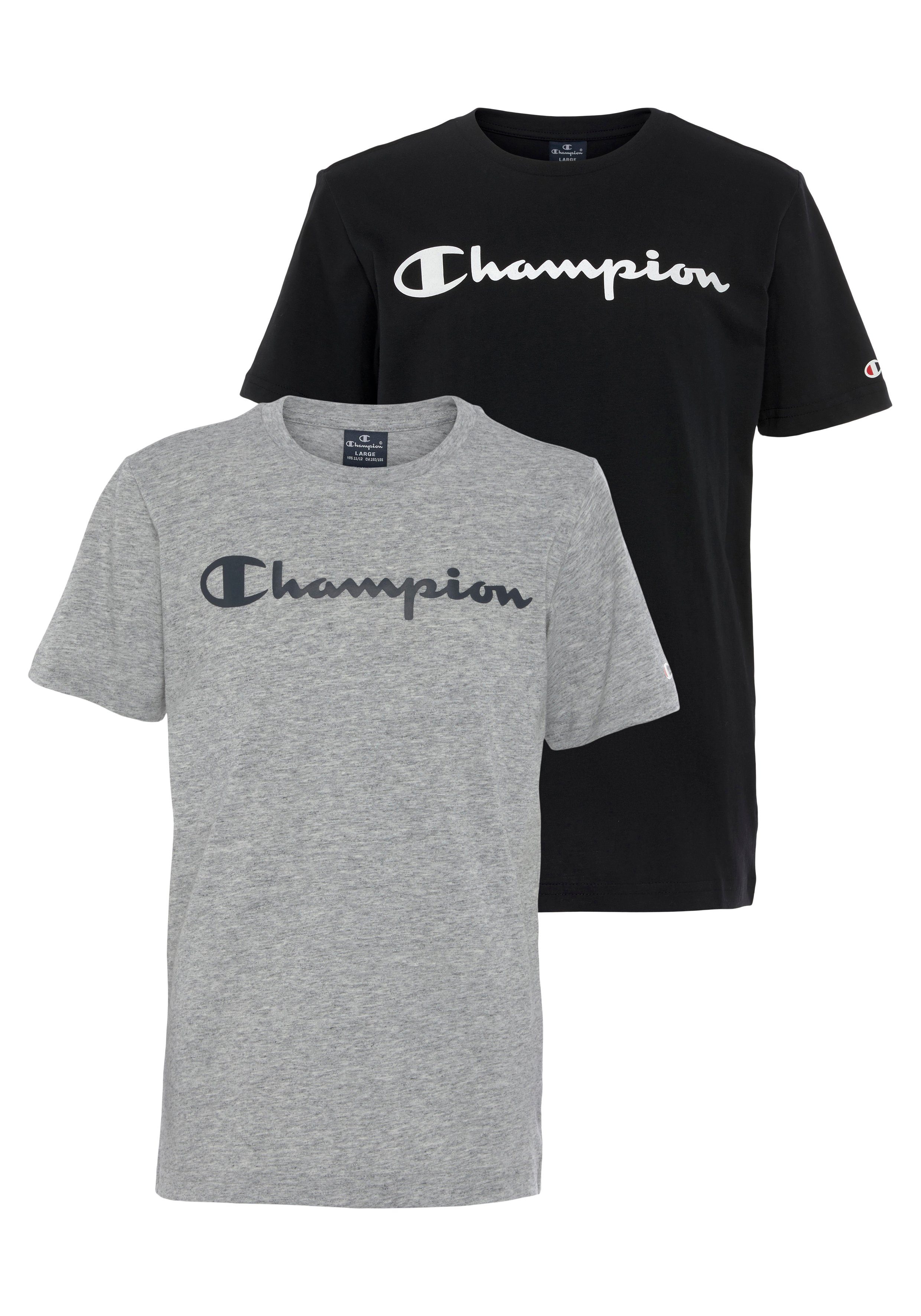 Champion T-Shirt (Packung, 2-tlg) Doppelpack für günstig online kaufen
