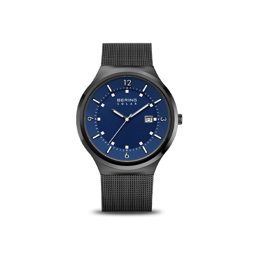 Bering Quarzuhr Bering Solar schwarz poliert/gebürstet 14442-227 14442-227, günstig online kaufen
