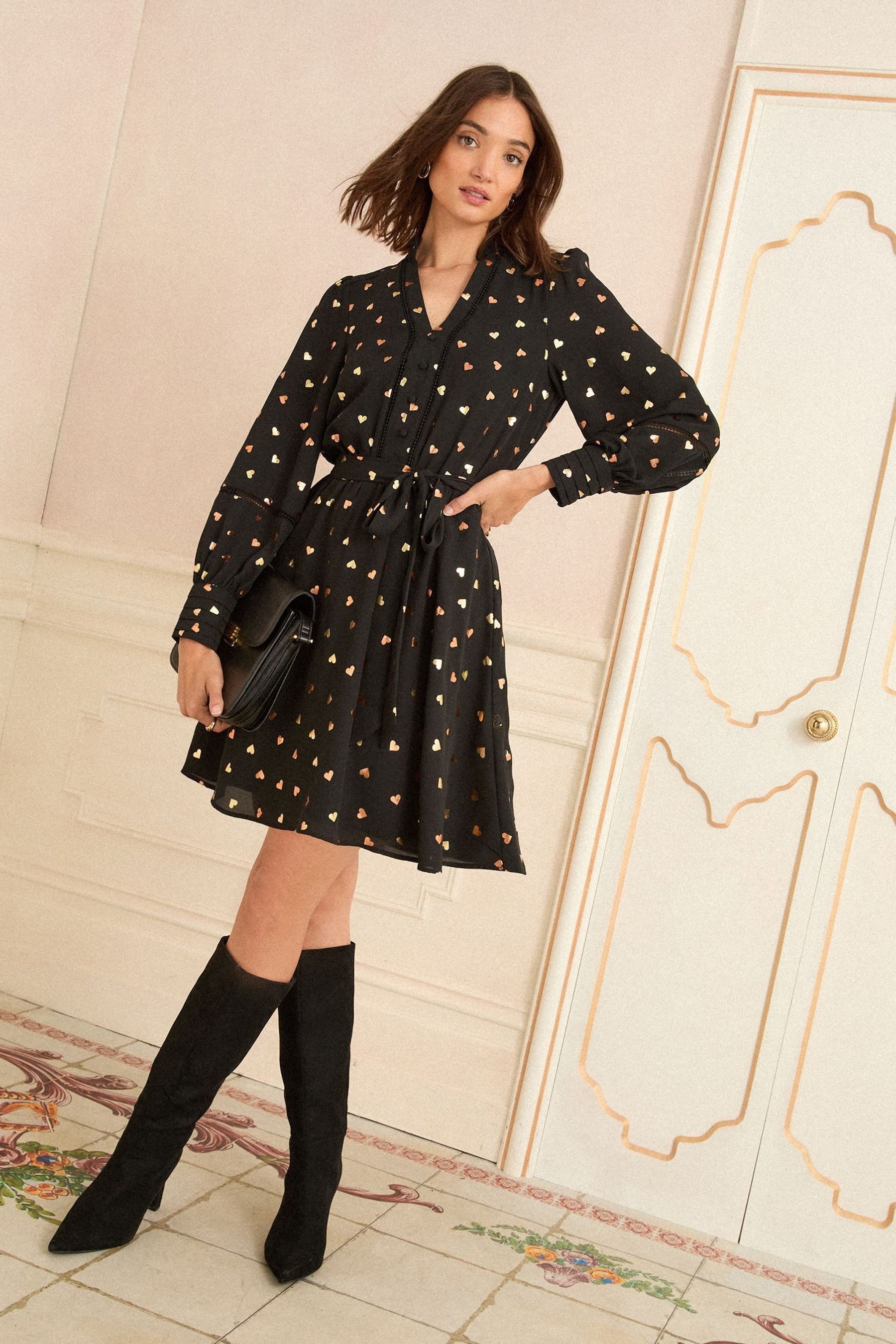 Love & Roses Minikleid Love & Roses Minikleid, Regular (1-tlg)