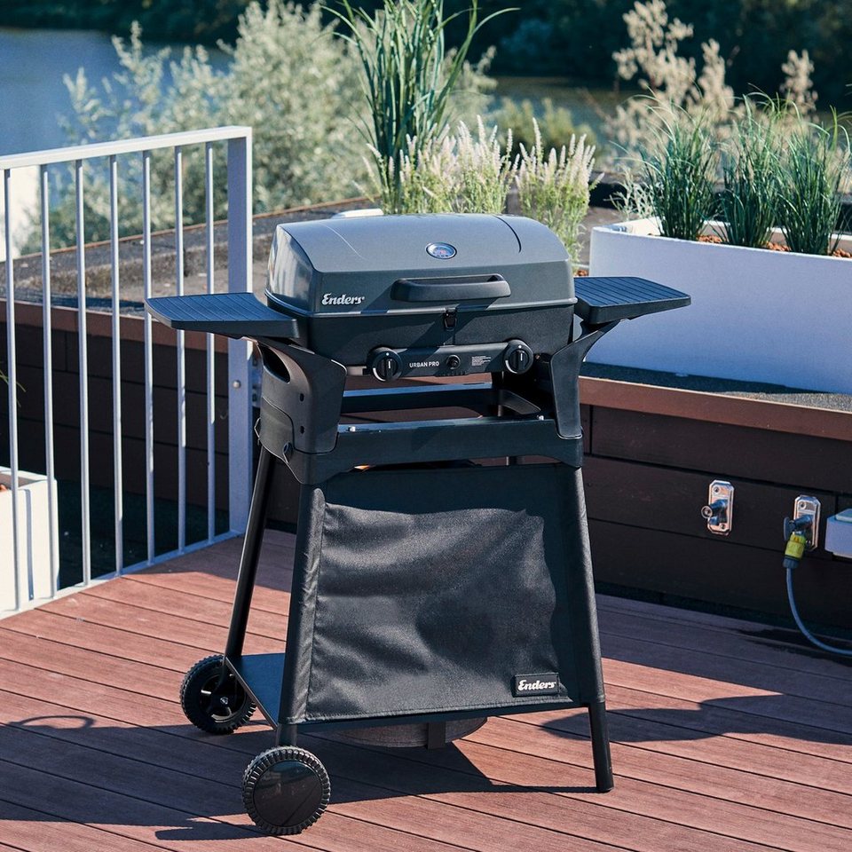 Enders® Gasgrill Urban Pro Trolley, BxTxH: 94x55x99,5 cm, einfaches  Verbinden und Trennen von Grill und Trolley durch Schiebersystem