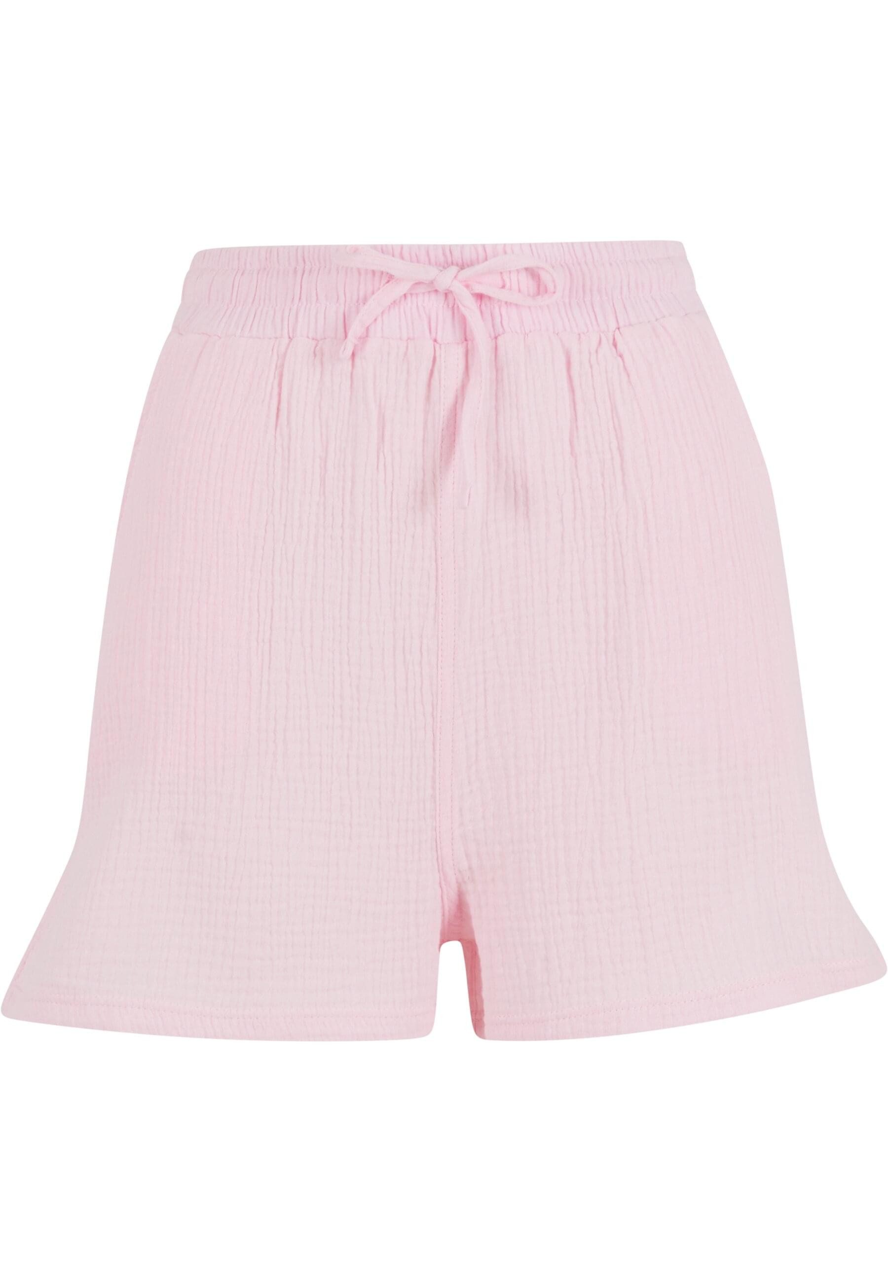 URBAN CLASSICS Sweatshorts "Urban Classics Ladies Musselin Shorts", (1 tlg. günstig online kaufen
