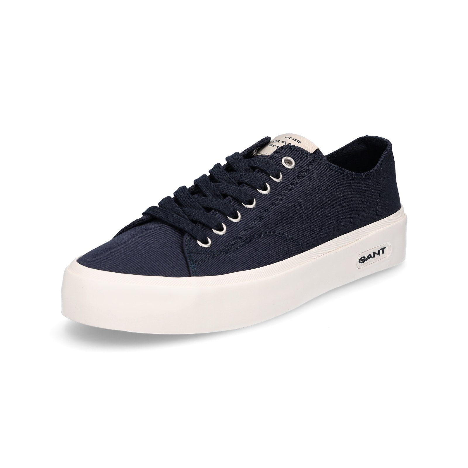Gant Herren Canvas Schnürschuh marine blau Schnürschuh