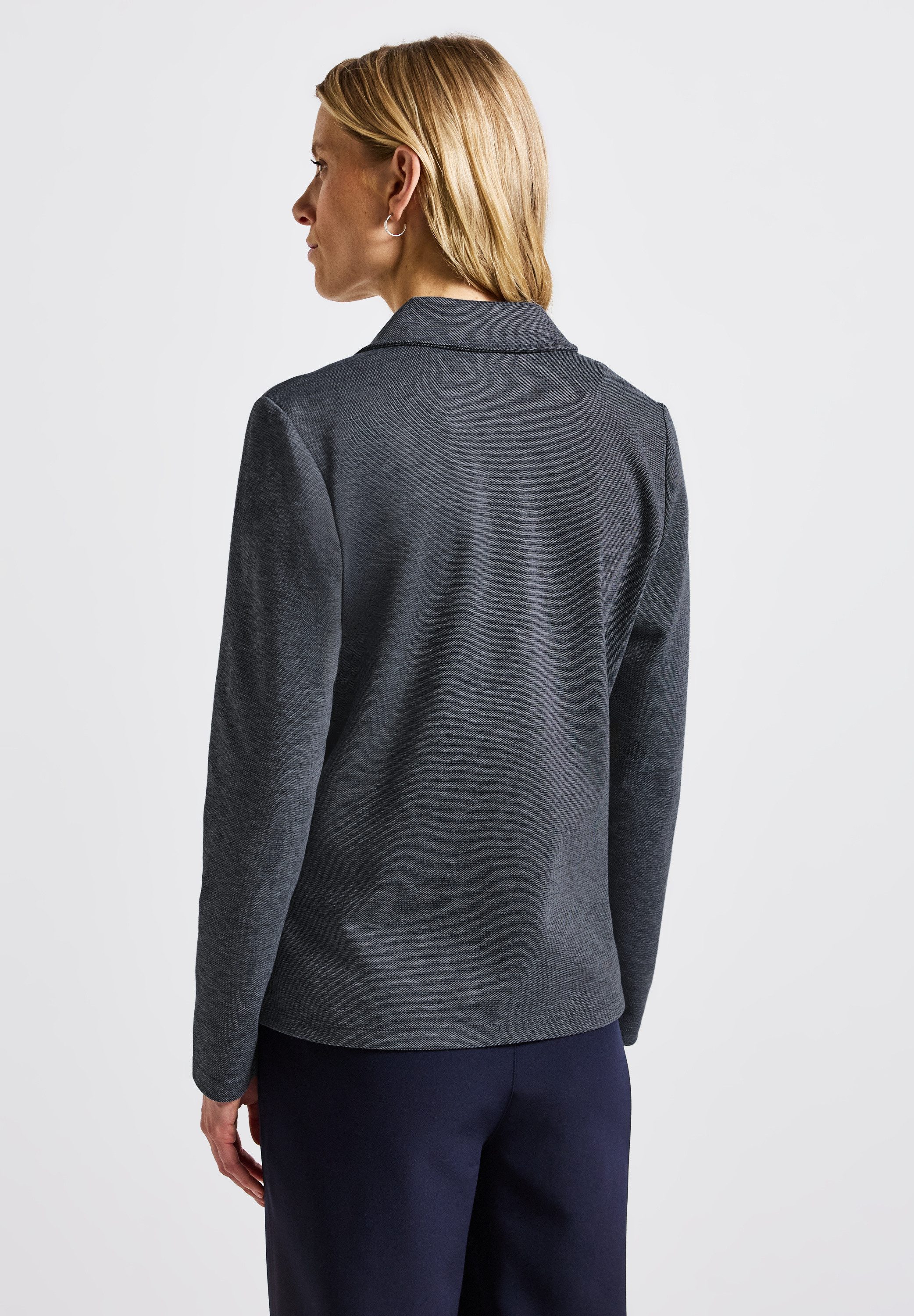 STREET ONE Kurzblazer aus elastischem Materialmix günstig online kaufen