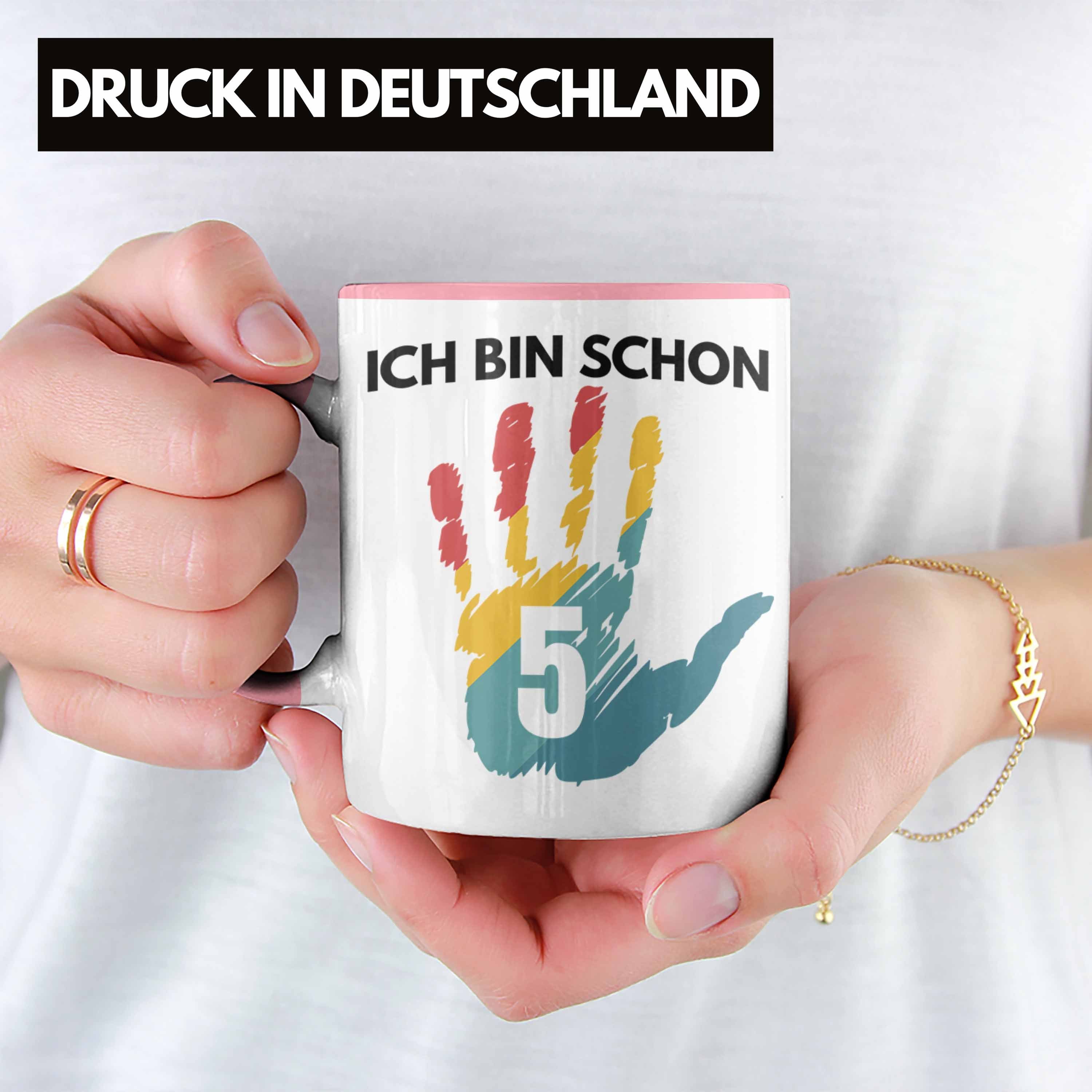 Schon 5 5-Jähriger - Tasse Trendation Bin Ich Geschenk Junge Tasse Rosa Trendation Geschenkidee Mädchen