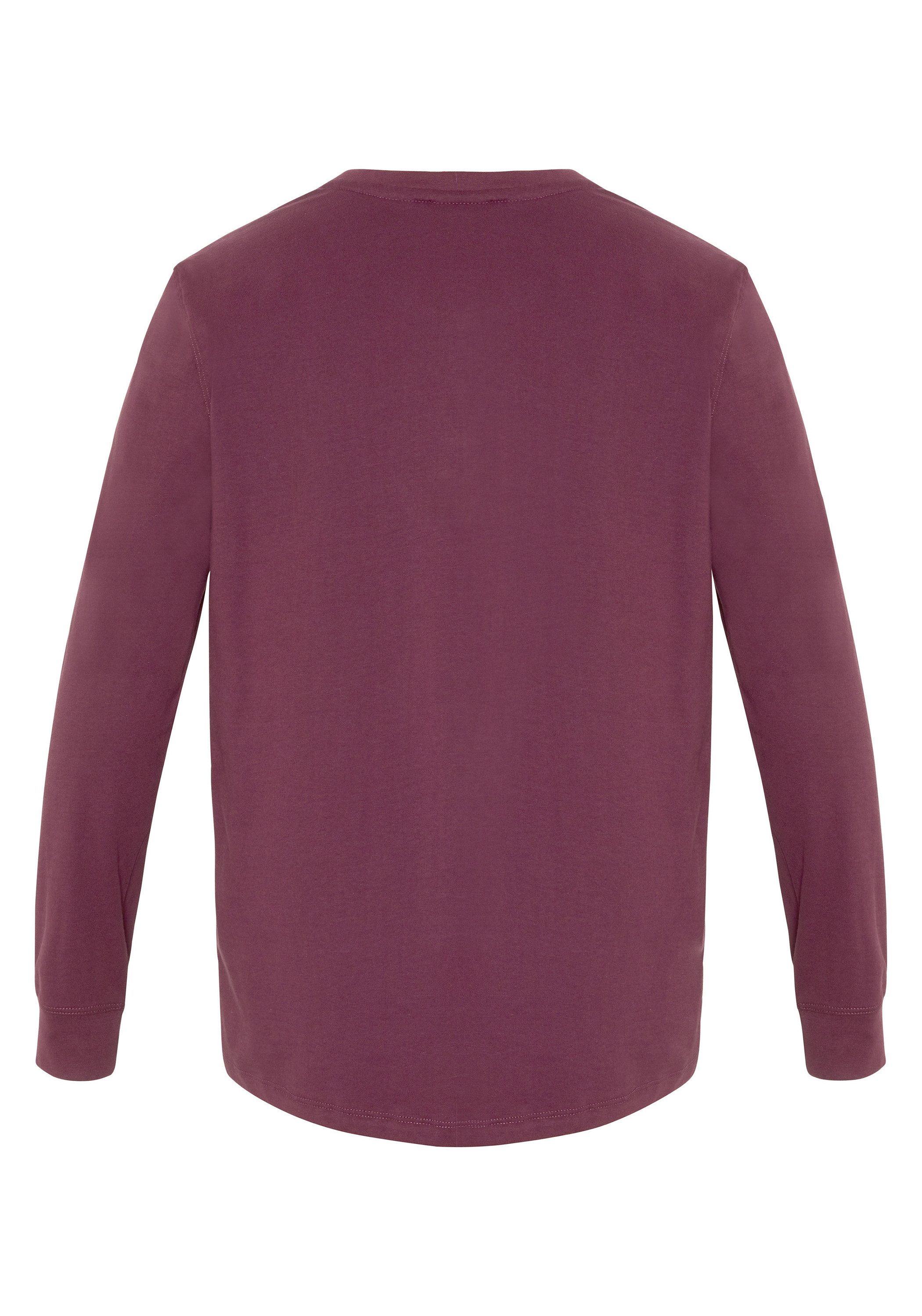 Polo Sylt Langarmshirt im Henley-Look günstig online kaufen
