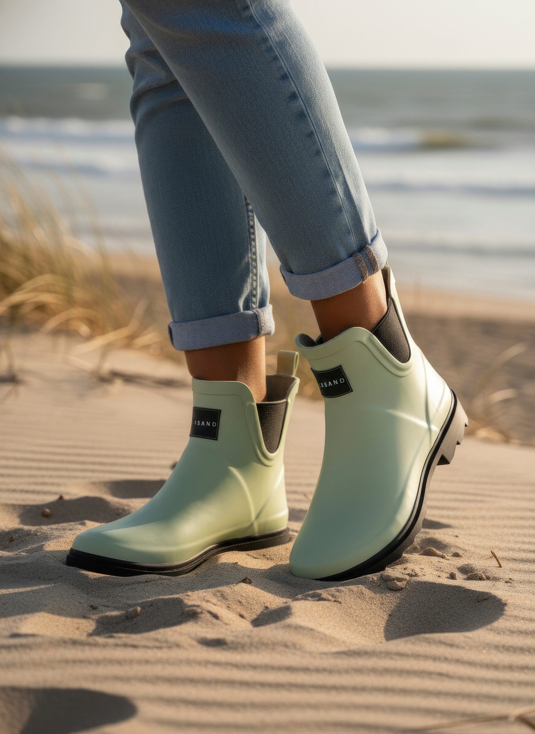 Elbsand Boots Gummistiefelette aus wasserdichtem Material, Gummistiefel, Sc günstig online kaufen