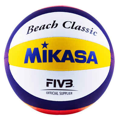 Mikasa Volleyball Beachvolleyball Beach Classic BV551C, Replica des offiziellen Spielballs "Beach Pro BV550C"