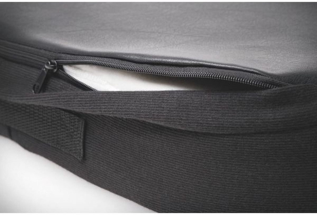 KENSINGTON Stuhl Sitzkissen ergonomisch Formschaum schwarz