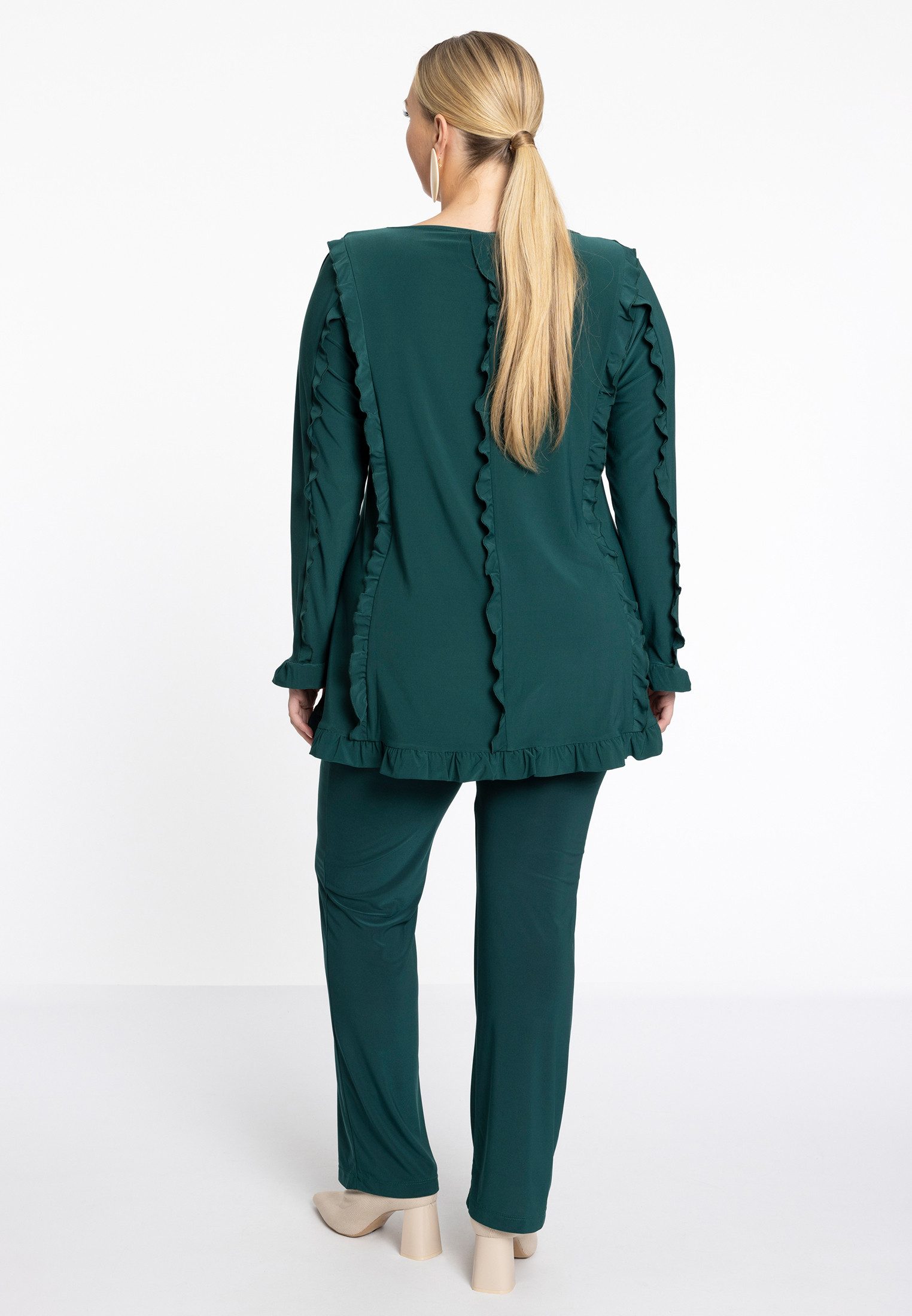 YOEK Tunika Damen Tunika Große Größen