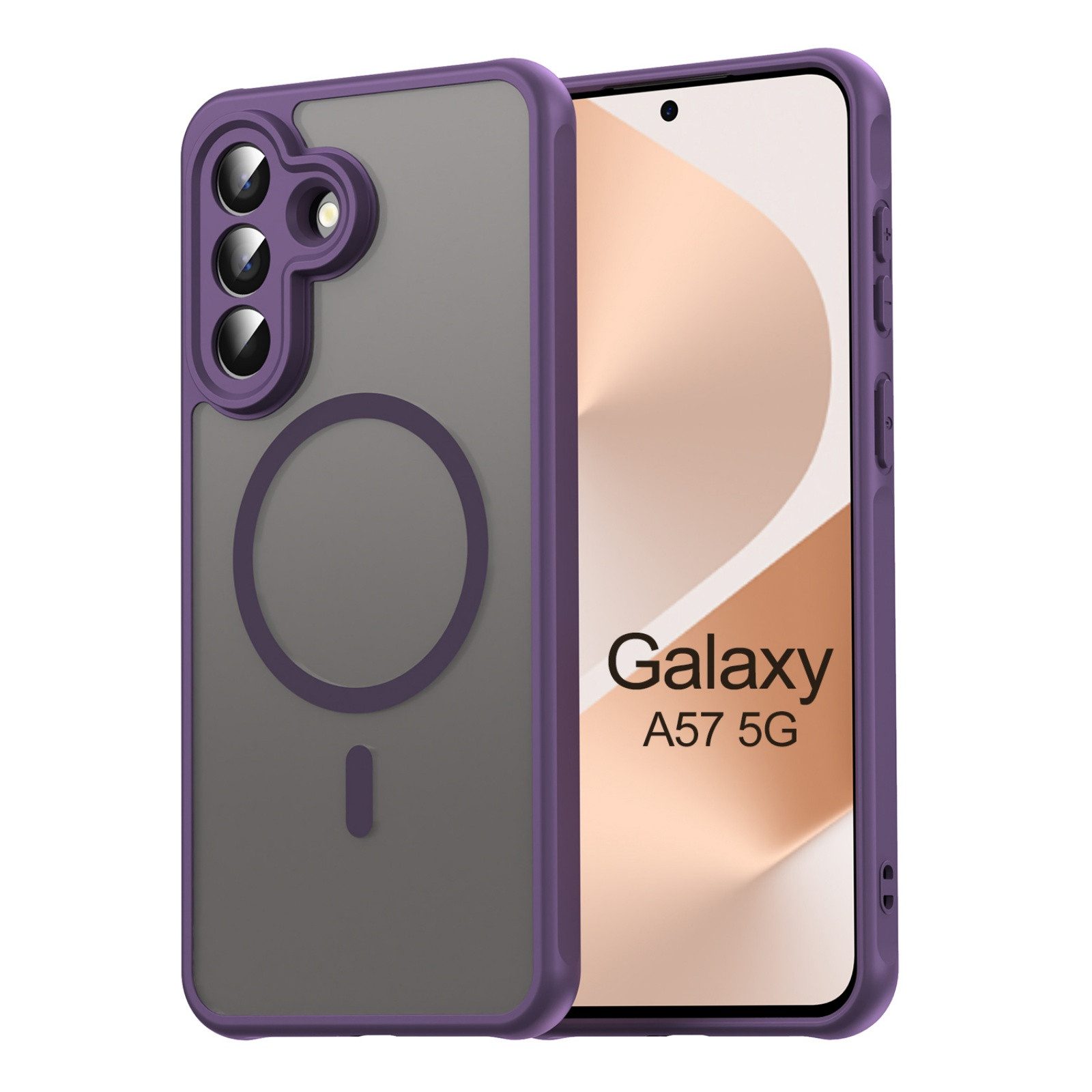 betterfon Handyhülle für Samsung Galaxy Serie Schutzhülle Magnet Case Hülle magnetisch, Magnetisches Laden, mattes Design, kratzfest & stoßfest verarbeitet
