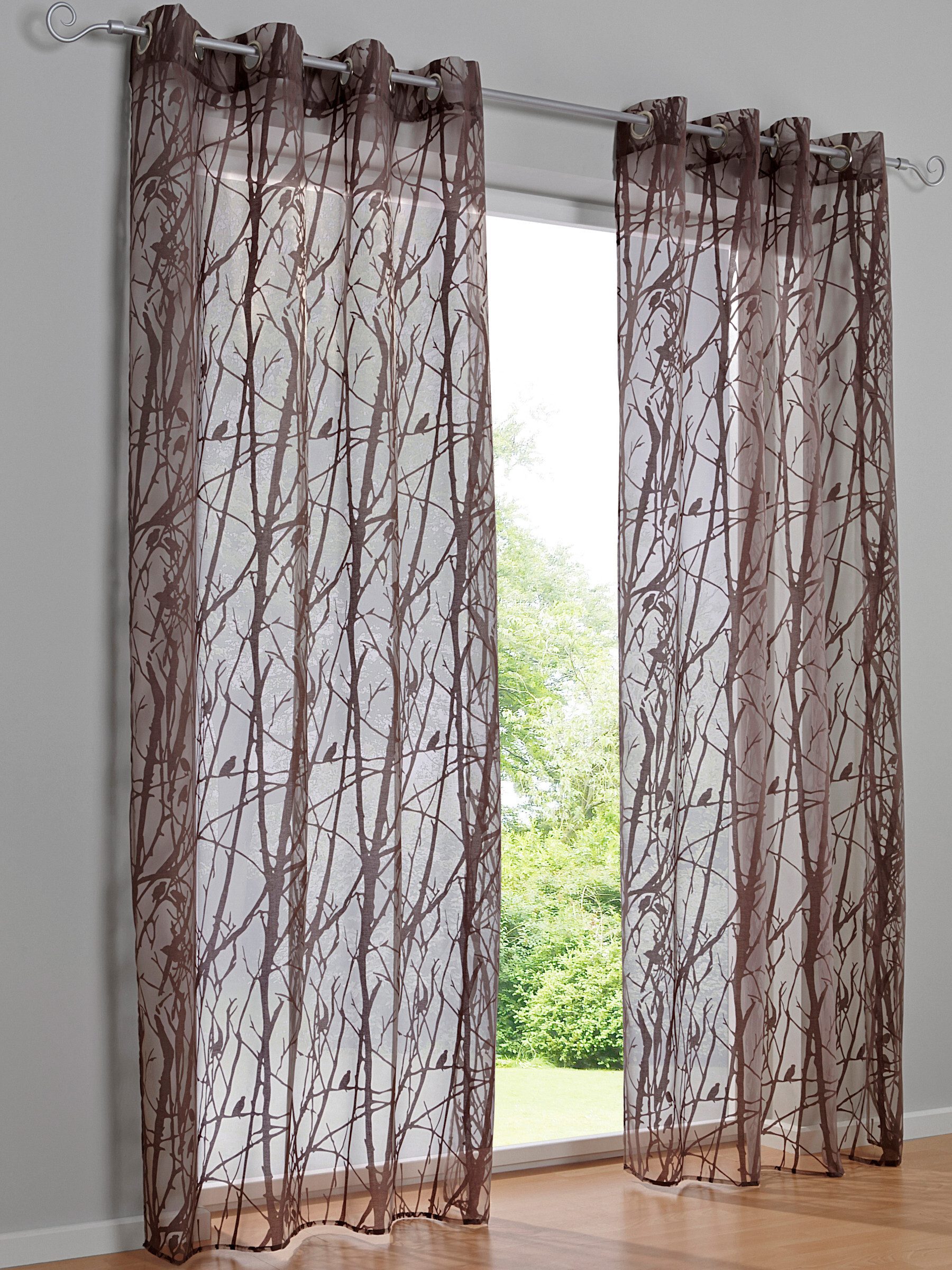 heine Gardine Dekostore, Multifunktionsband (1 St), transparent, Fensterdekoration