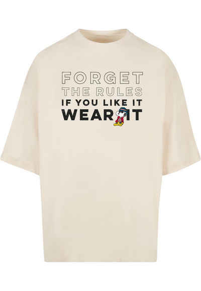 Merchcode T-Shirt Merchcode Herren Peanuts - If you like it wear it Huge Tee (1-tlg)