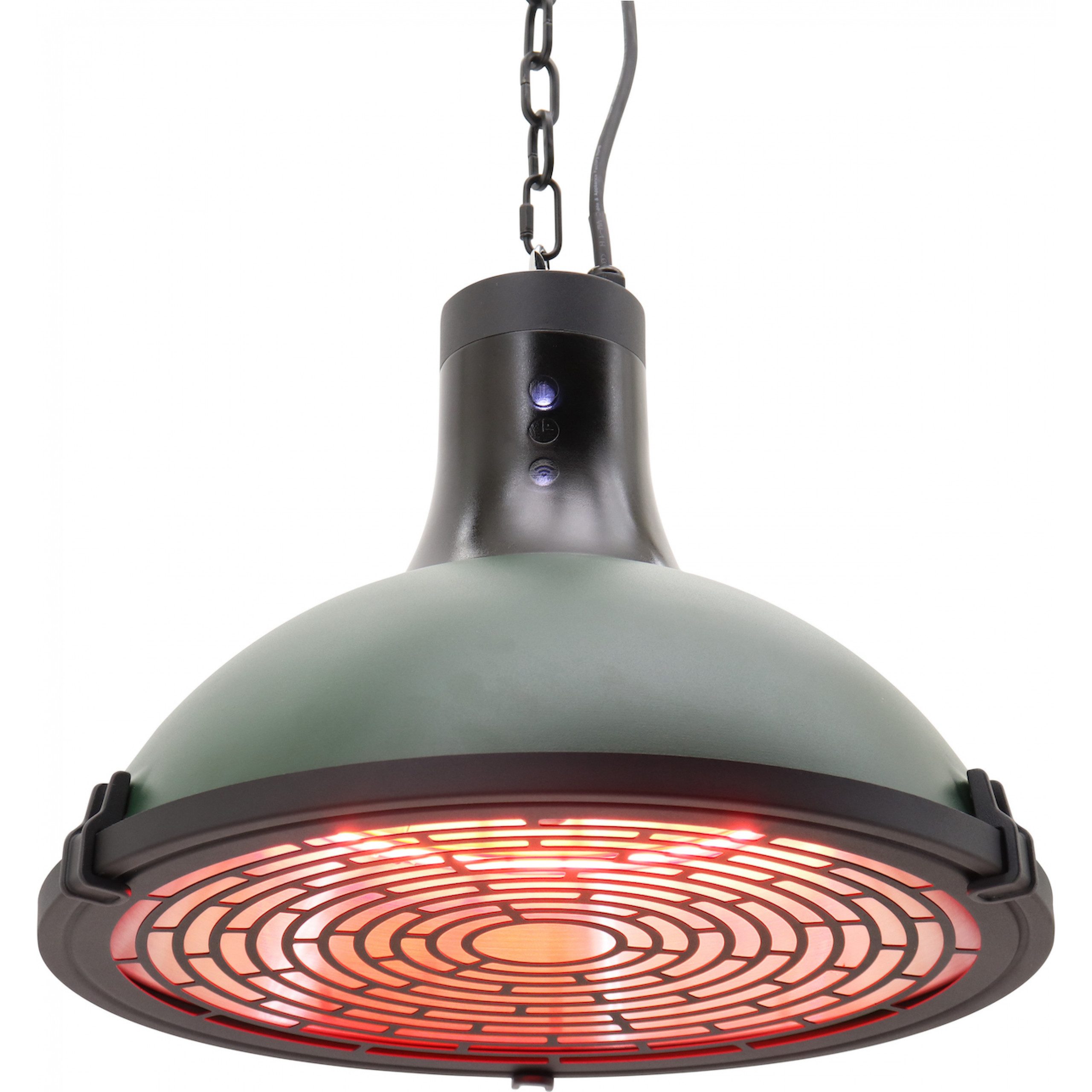 SUNRED® heat systems Heizstrahler SUNRED® Hänge-Infrarot-Heizstrahler Indus Ultra Hanging Jade Green