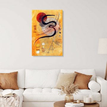 Posterlounge Alu-Dibond-Druck Wassily Kandinsky, Launelinie, Malerei
