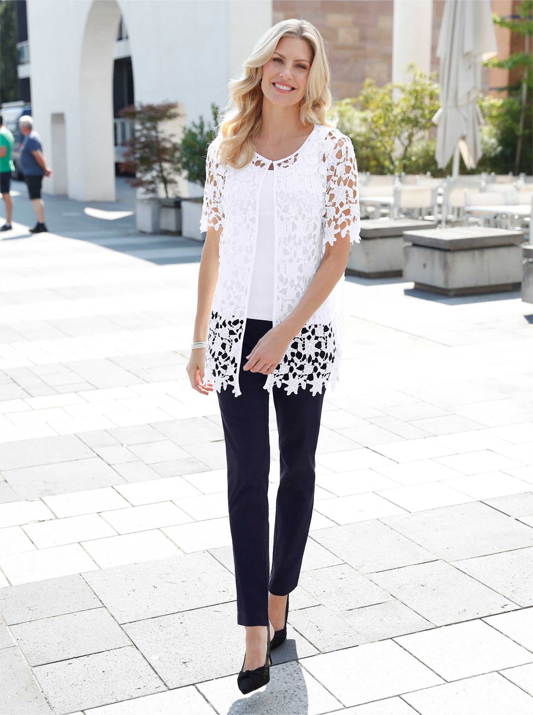 Sieh an! Jerseyhose Hose komfortabel