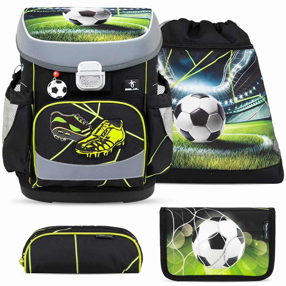 Belmil Schulranzen Set Mini Fit 10-teilig 2026 Jungen Champions Kick