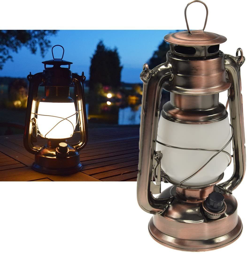 ChiliTec Gartenleuchte ChiliTec LED Camping Laterne Garten-Laterne Retro Design I Dimmbar