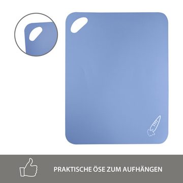 NEOFLAM® Schneidebrett Flexible Schneidematten, 4tlg., Kunststoff, (4-St)