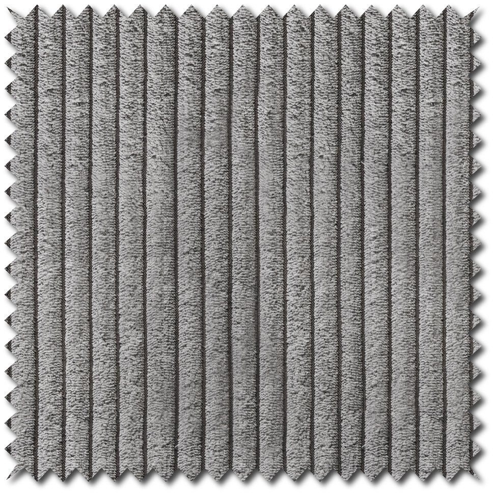 KAWOLA BISA, grau Cord Farben verschiedene Sessel