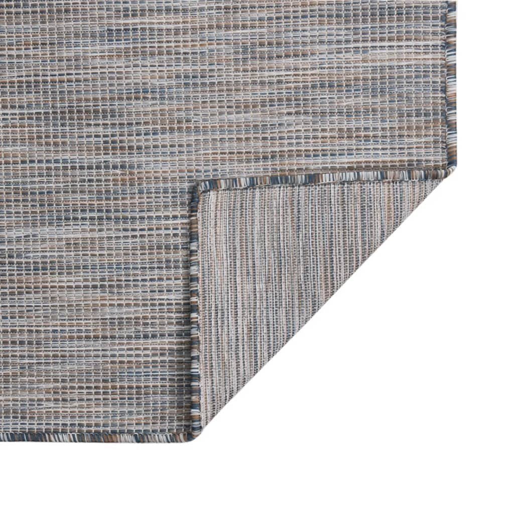 vidaXL Teppich Outdoor-Teppich Flachgewebe 80x250 cm günstig online kaufen