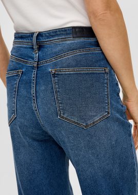 s.Oliver 5-Pocket-Jeans Suri Jeans / Regular Fit / High Rise / Wide Leg / Baumwollmix