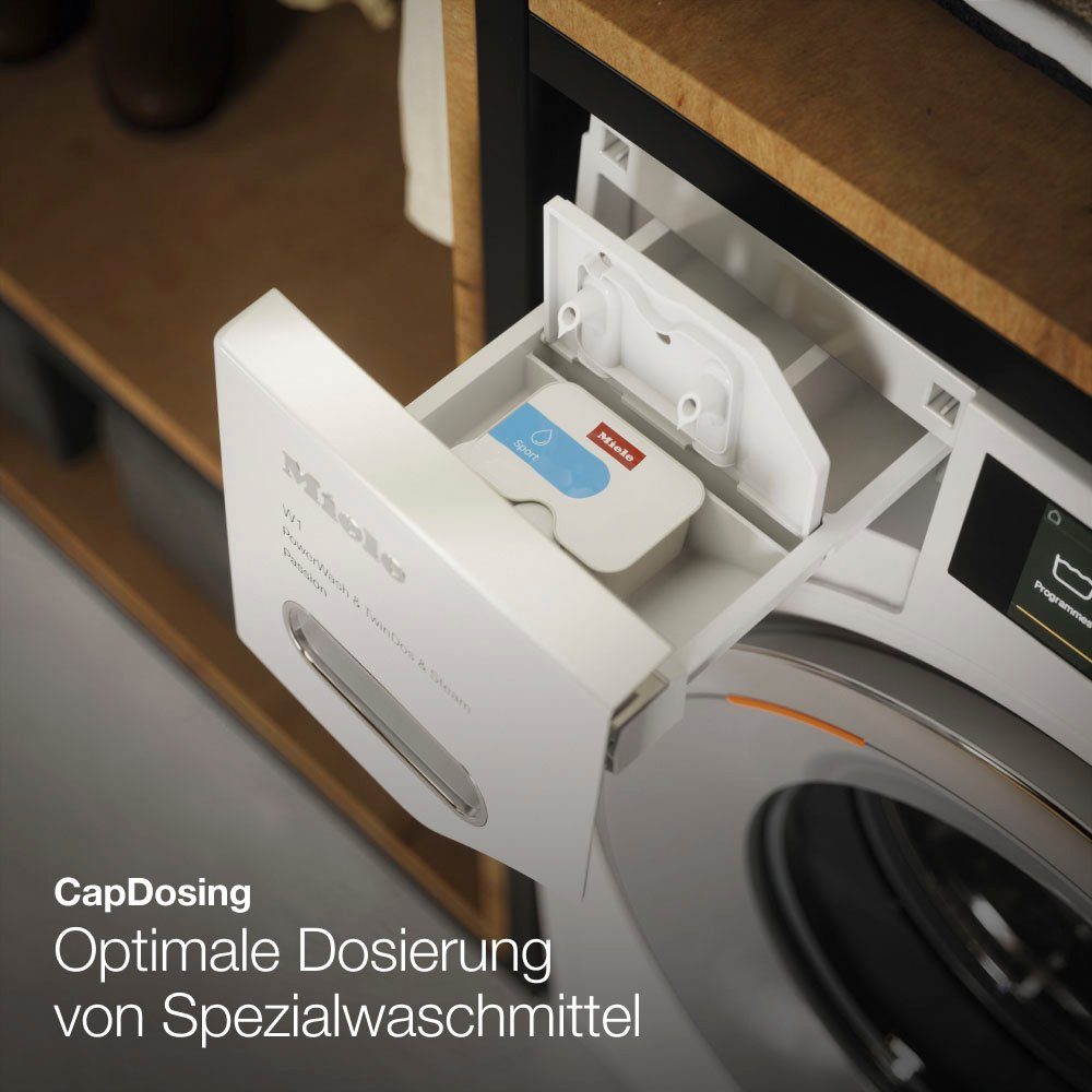 Miele Waschmaschine WDD131 WPS GuideLine, 8 kg, 1400 U/min, GuideLine für Menschen mit Sehbehinderung, 25 Jahre Motorgarantie – Bild 4 von 5
