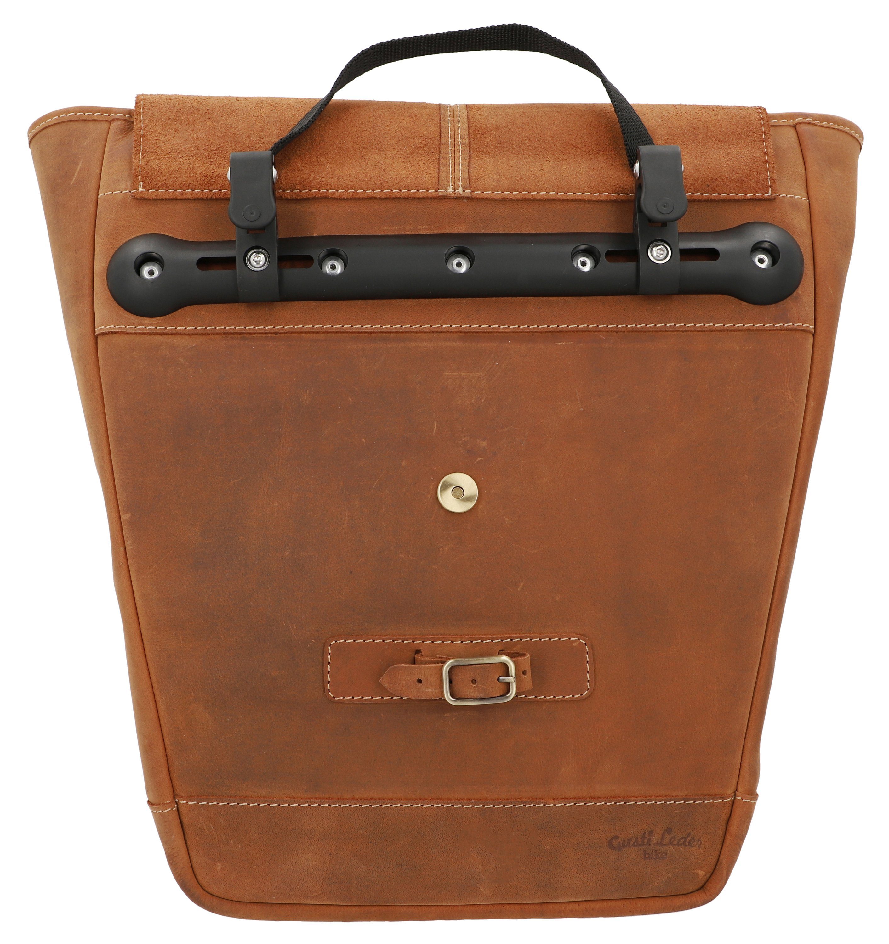 Gusti Leder Rucksack Gusti Leder Fahrrad, Gepäckträgertaschen (1-tlg)