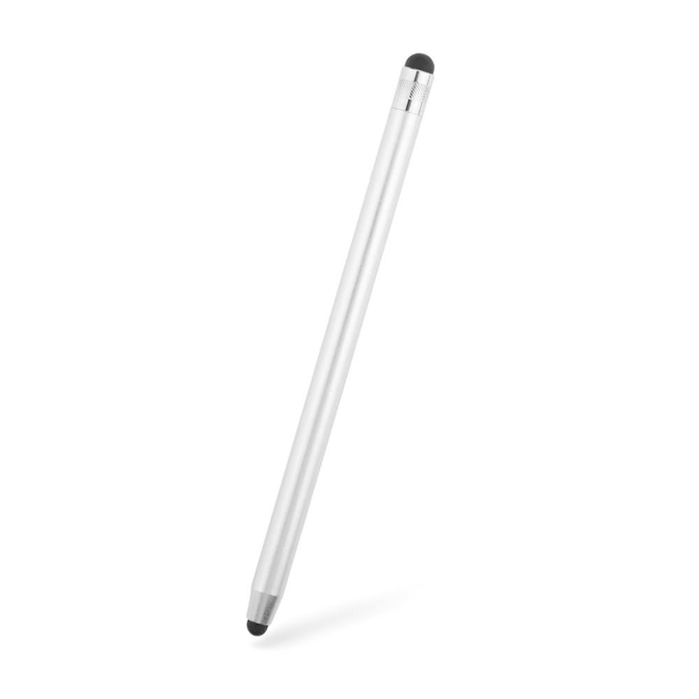 TECH PROTECT Eingabestift Tabletstift Displaystift Bedienstift (Spar-Set, 1-St., 14 cm leicht) 2 Spitzen, Aluminium, 14 cm, für iOS & Android
