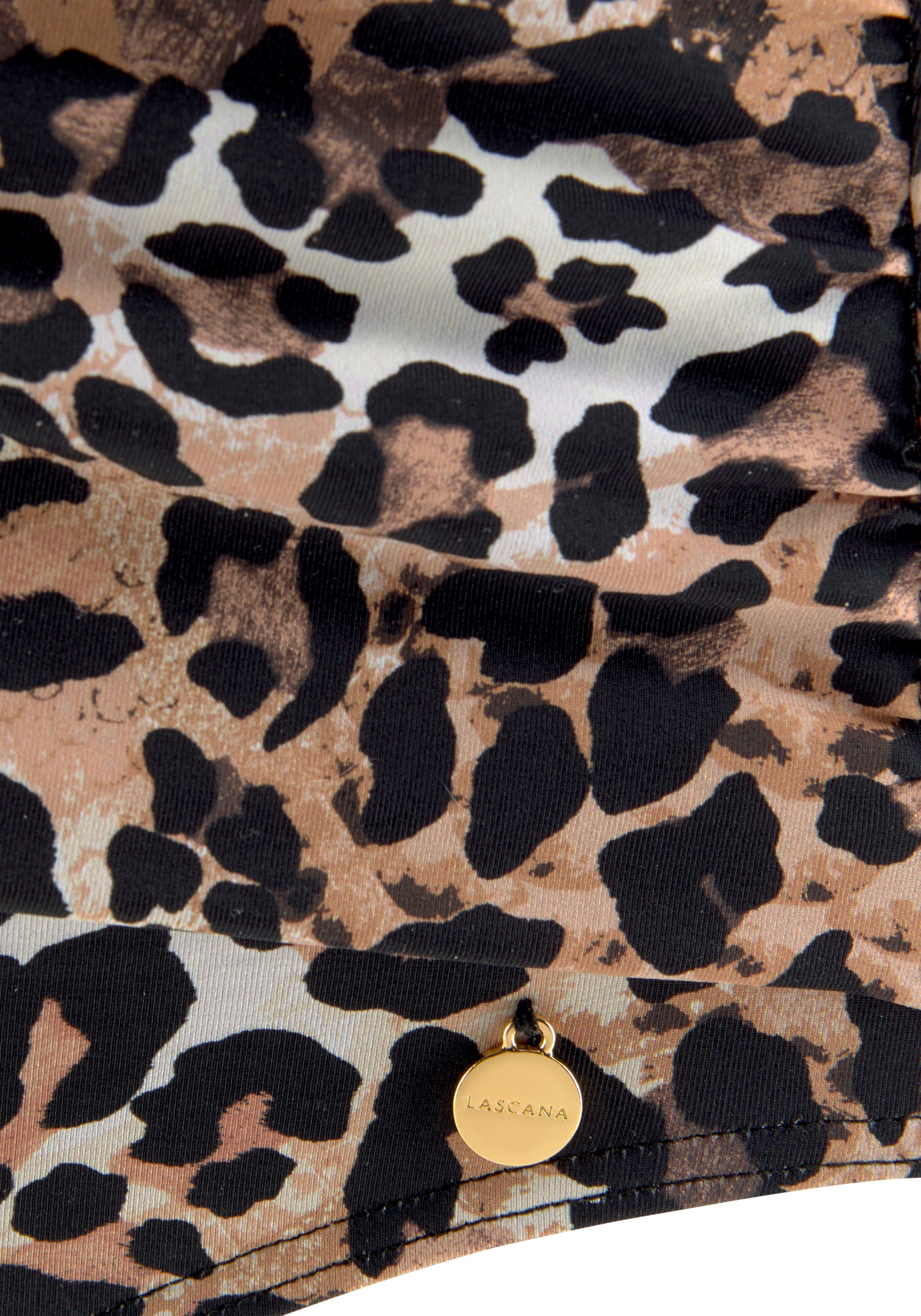 LASCANA Badeanzug Lexa mit Wellenkante und Shaping-Effekt