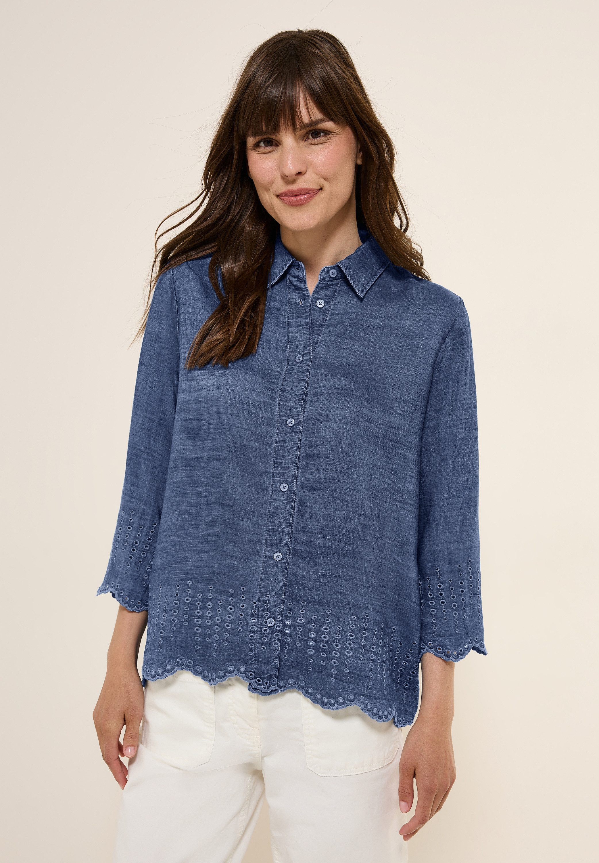 CECIL Shirtbluse mit 3/4 Ärmeln günstig online kaufen