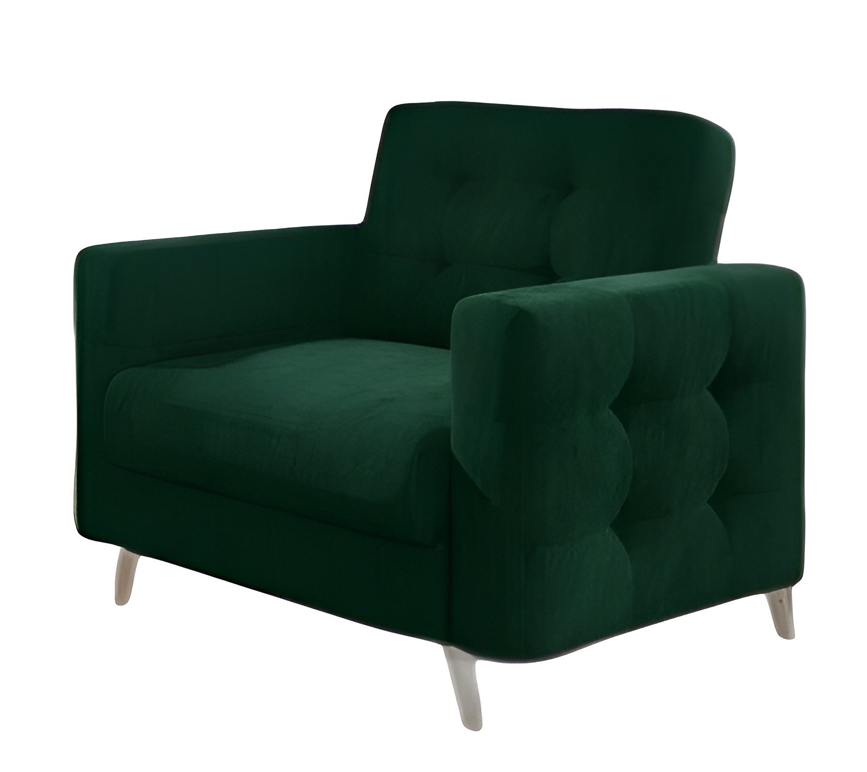 Sessel Polsterstuhl aus Stoff mit Relaxfunktion und elegantem Design