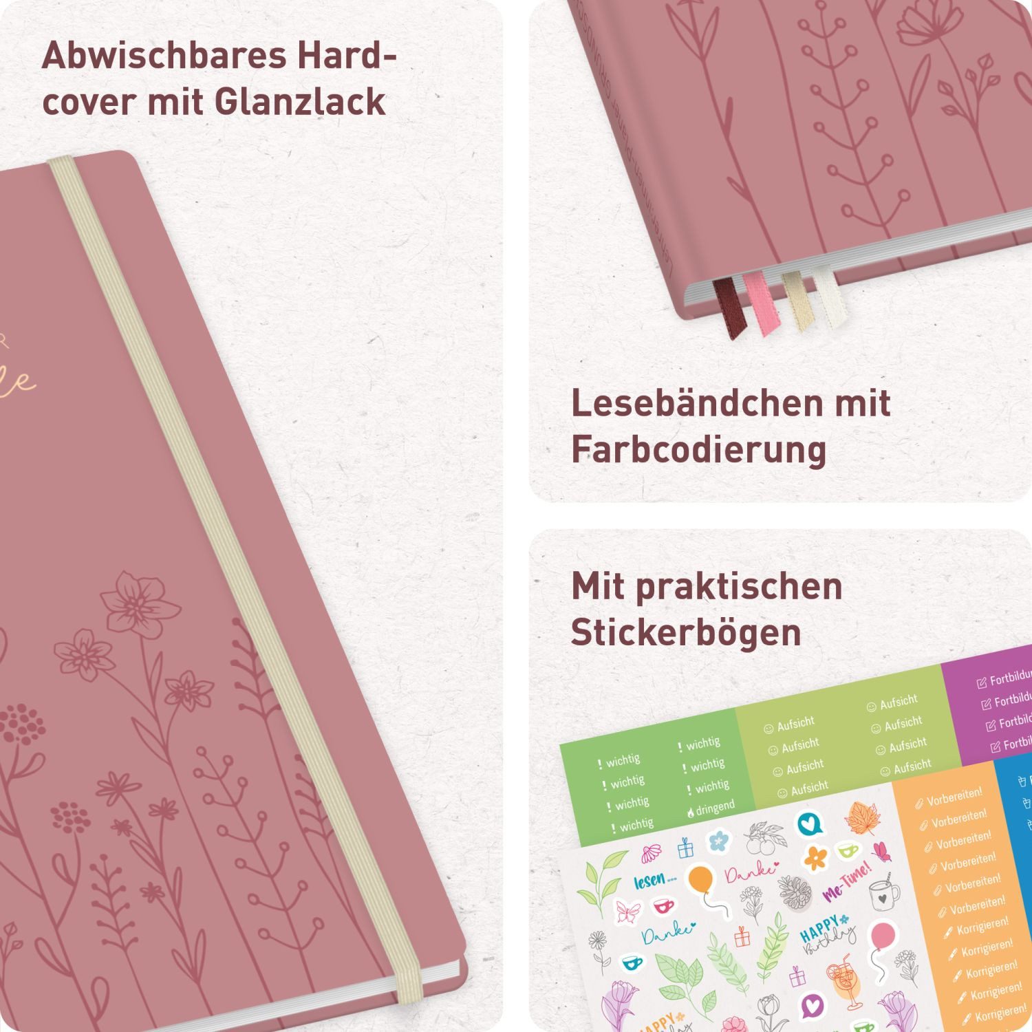 Häfft Lehrerkalender Lehrer-Planer Grundschule Maxi 2026/2027 / A4+