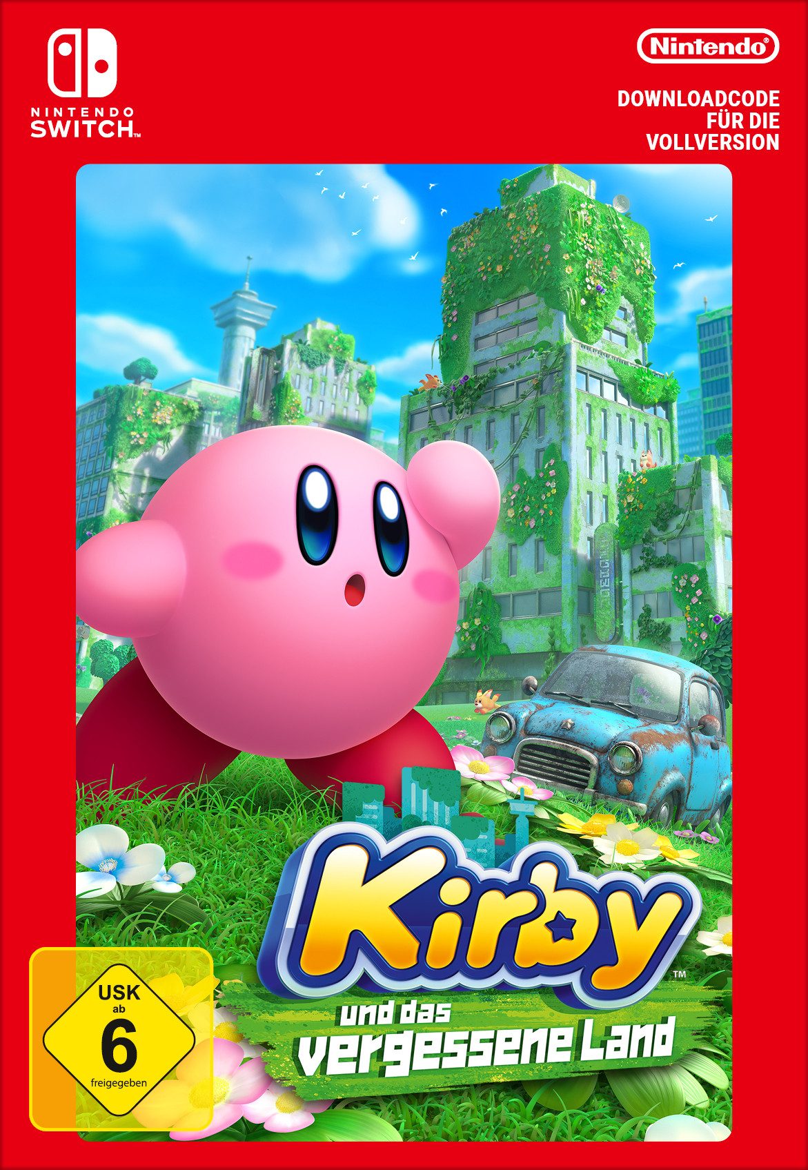 Kirby und das vergessende Land (Download-Code), Nintendo Switch