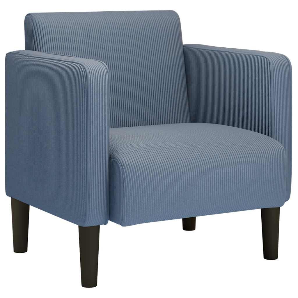 vidaXL Sessel Sessel mit Armlehnen Blau günstig online kaufen
