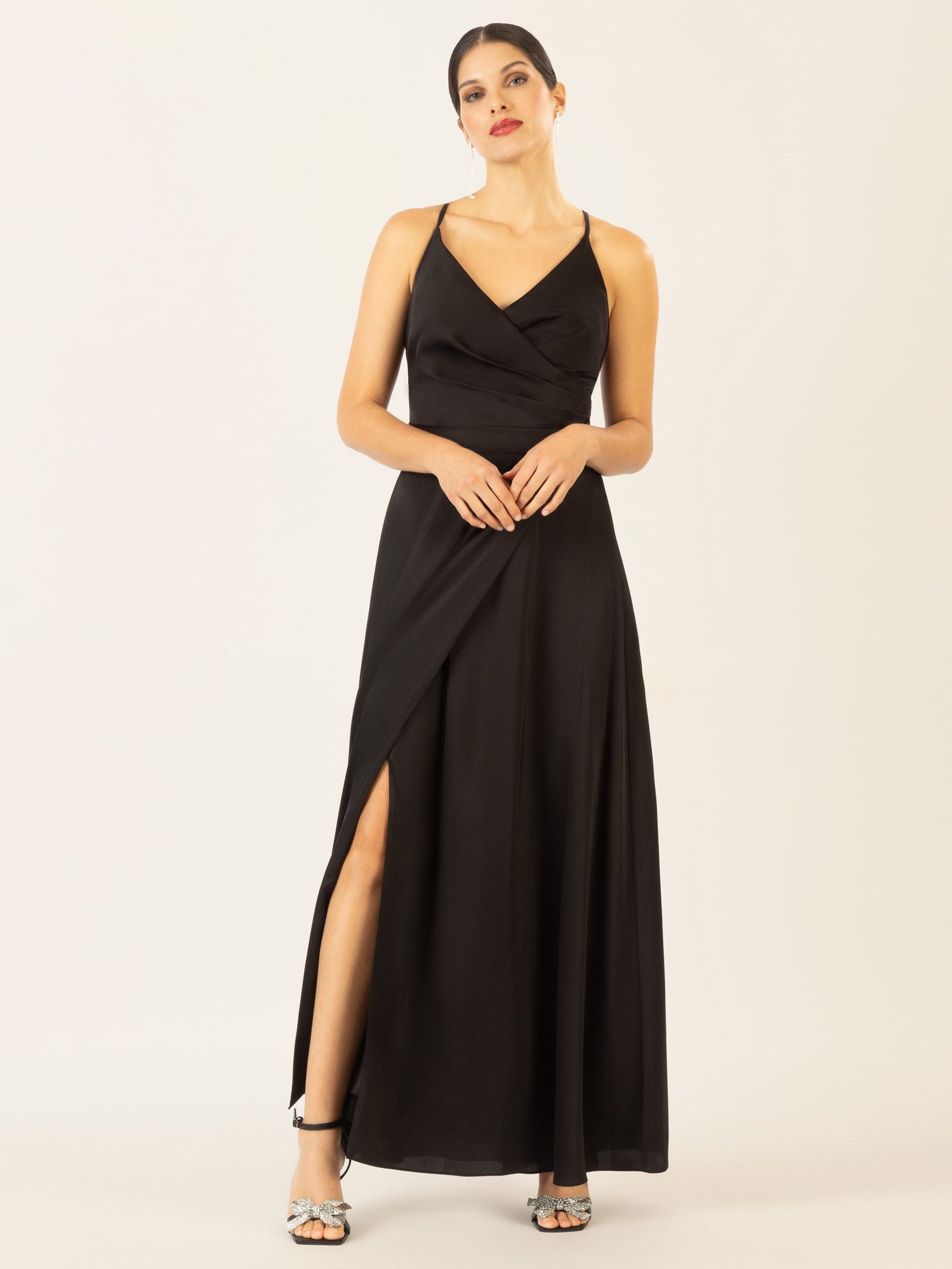 Apart Abendkleid mit Wickeleffekt günstig online kaufen