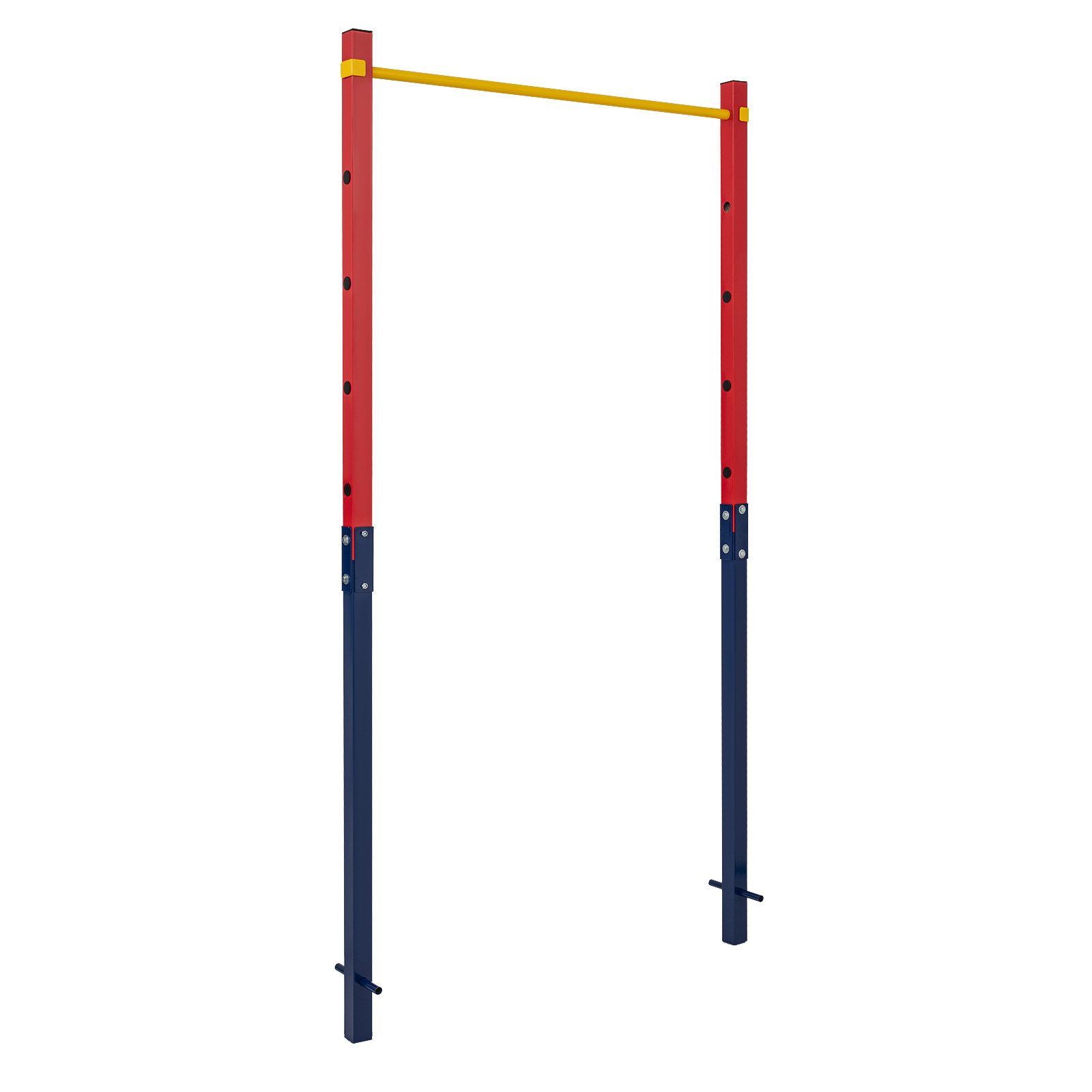 COSTWAY Turnreck, Klimmzugstange, Reckstange höhenverstellbar 80-172 cm