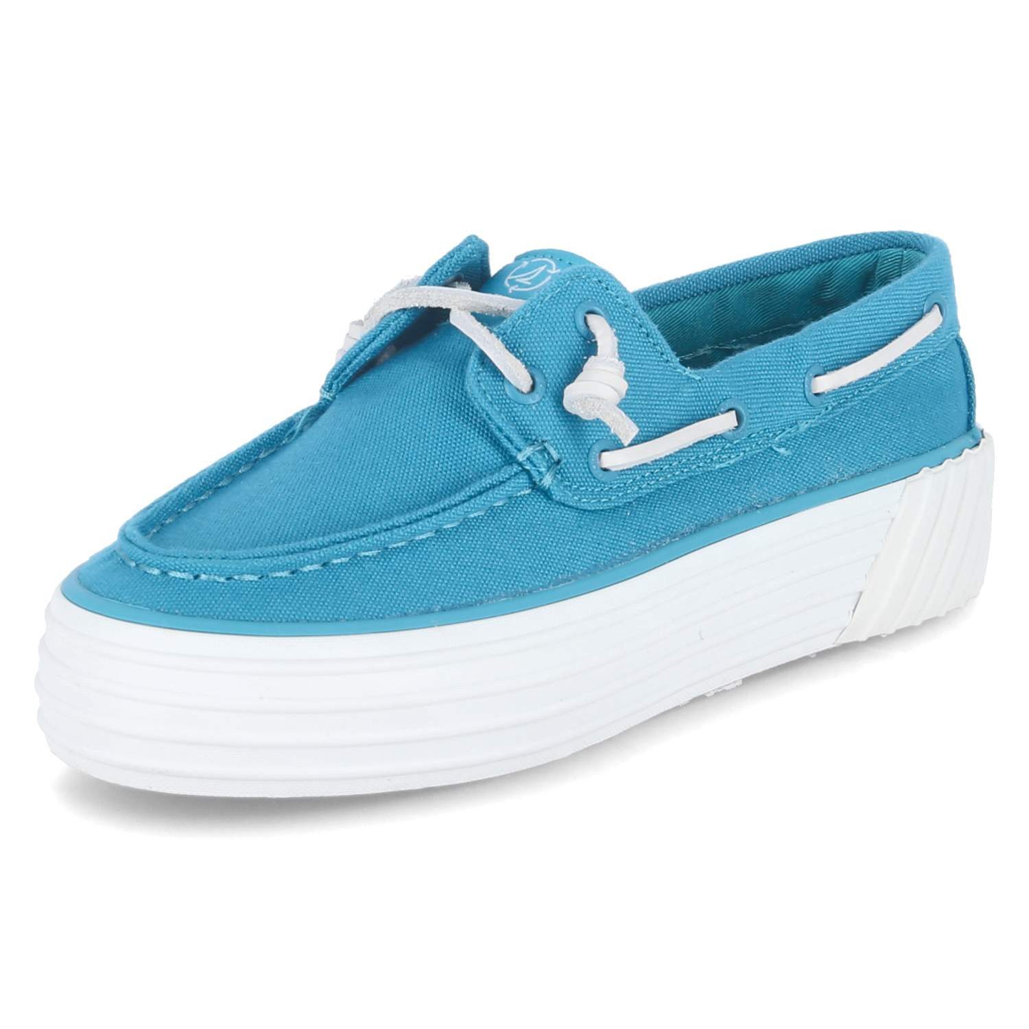 Sperry Sperry STS88712 SP Damen Canvas blau Slipper
