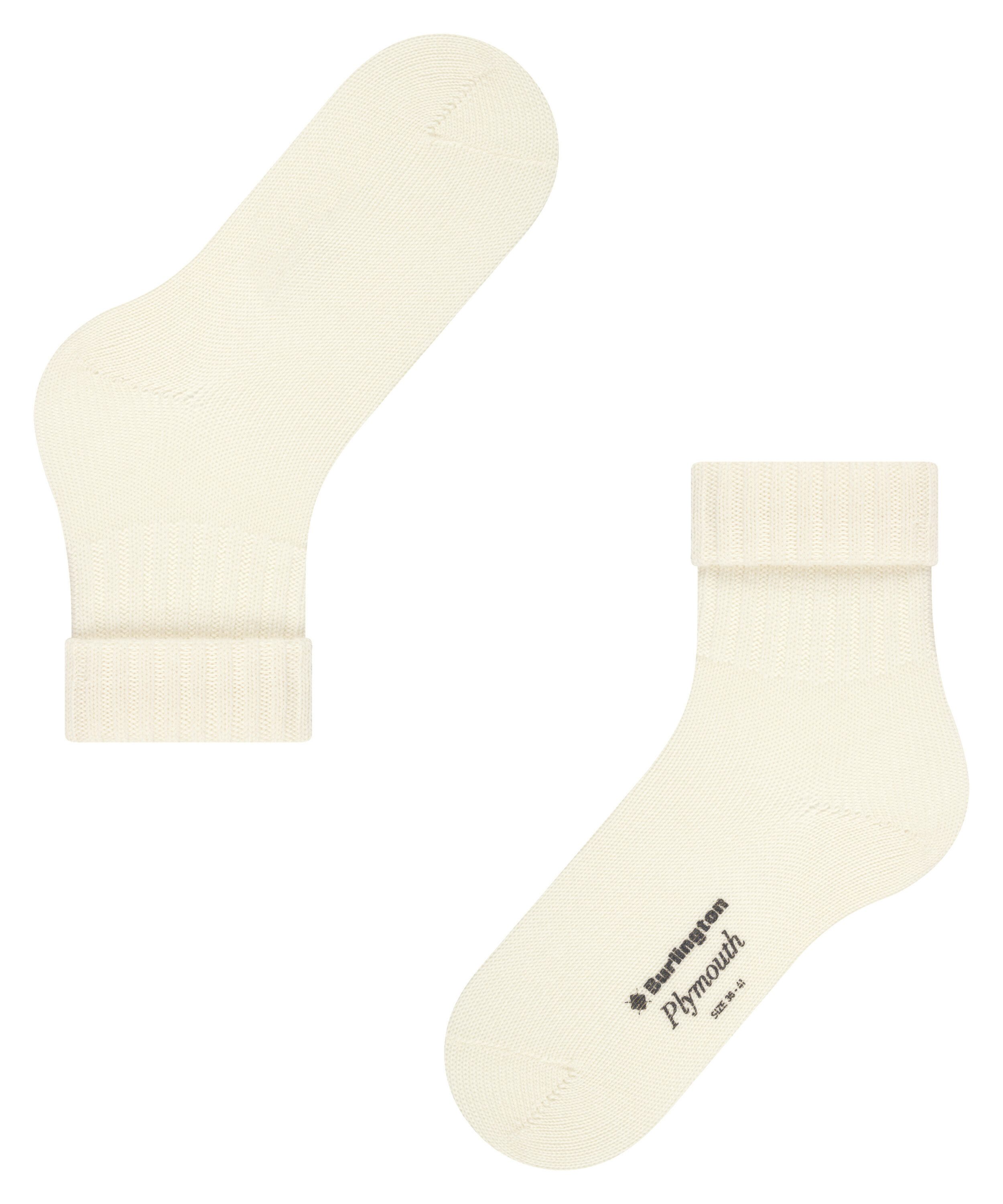 Burlington Socken Plymouth Einheitsgröße 36-41, unifarben, wärmende Wollmischung – Bild 5 von 5