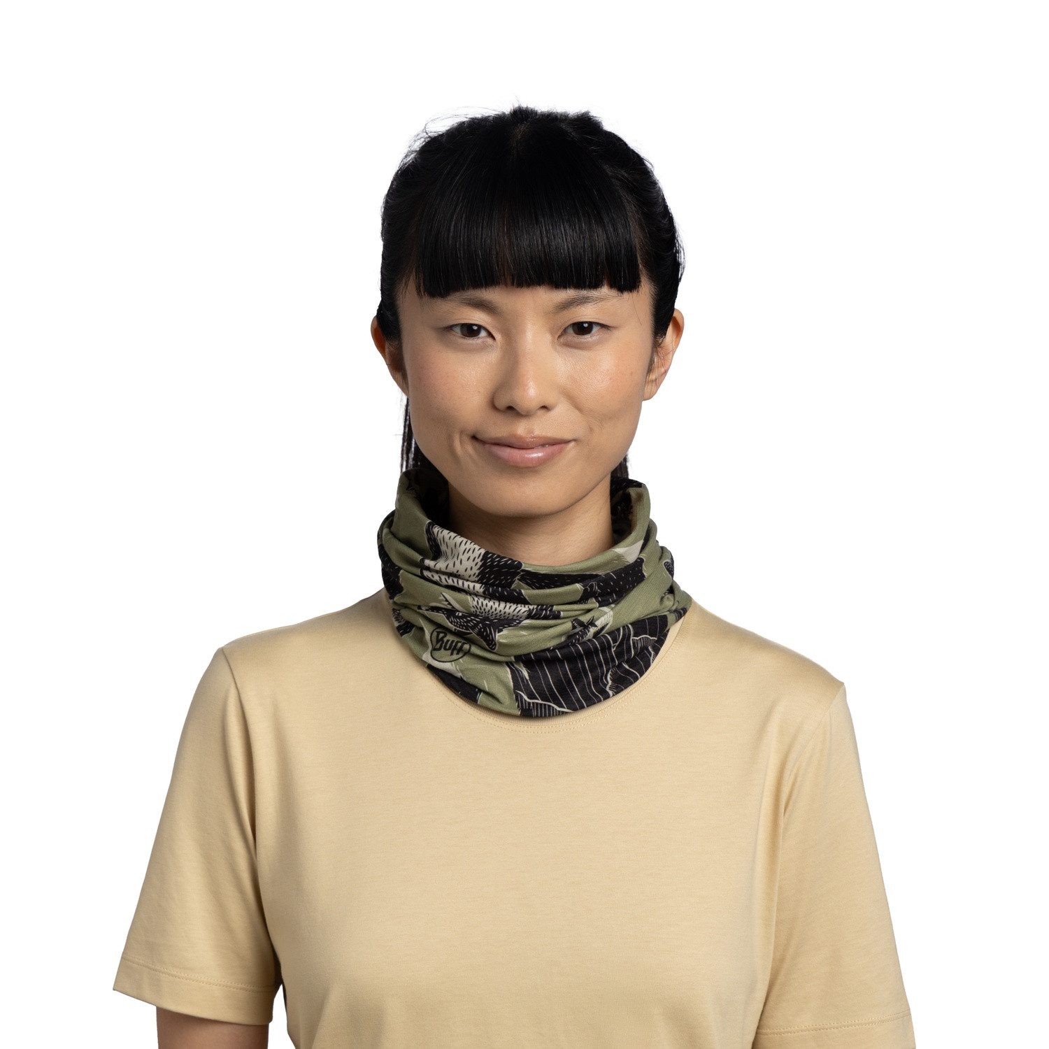 Buff Multifunktionstuch, COOLNET UV® RUB CHOMP KHAKI