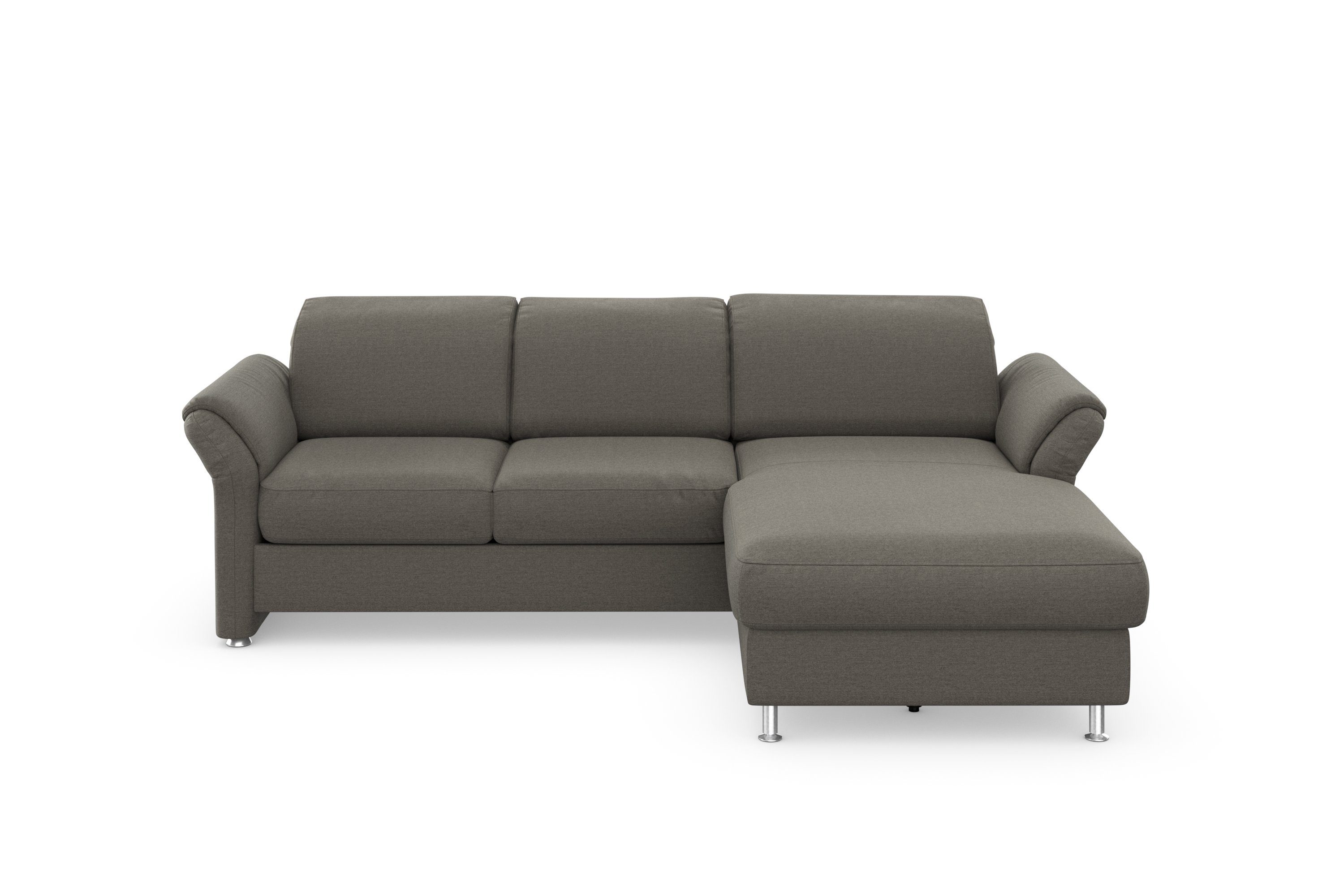 sit&more Ecksofa Apulia, Kopf- und Bettkasten wahlweise Armteilverstellung und Bettfunktion