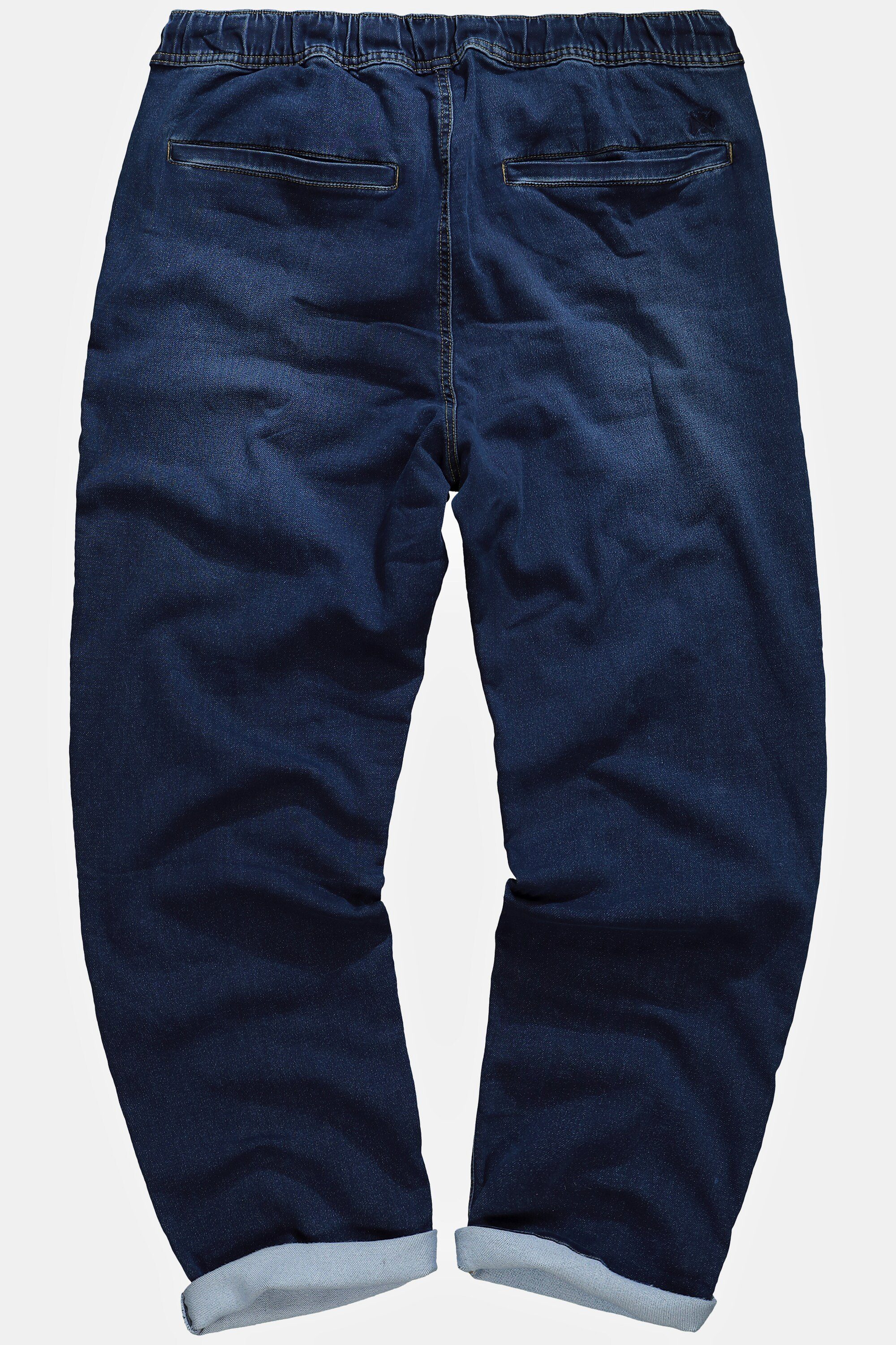 Cargohose JP1880 blue dark Fit FLEXNAMIC® Schlupfbund denim Denim Jeans Straight