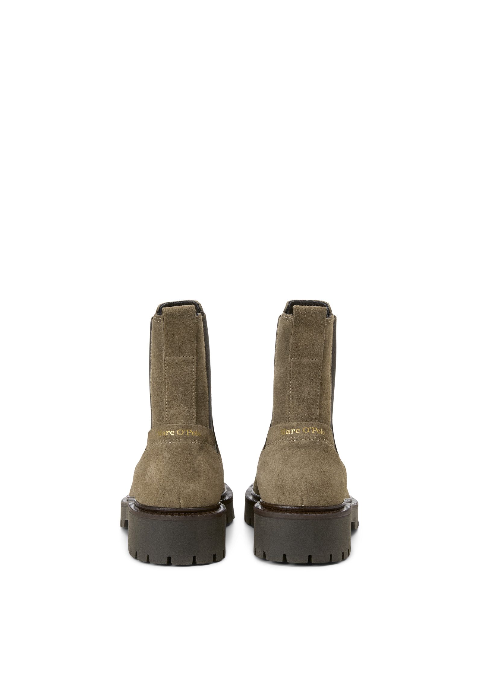Marc O'Polo aus weichem Veloursleder Chelseaboots – Bild 4 von 5