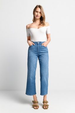 Rich & Royal T-Shirt Off-Shoulder, gerippt