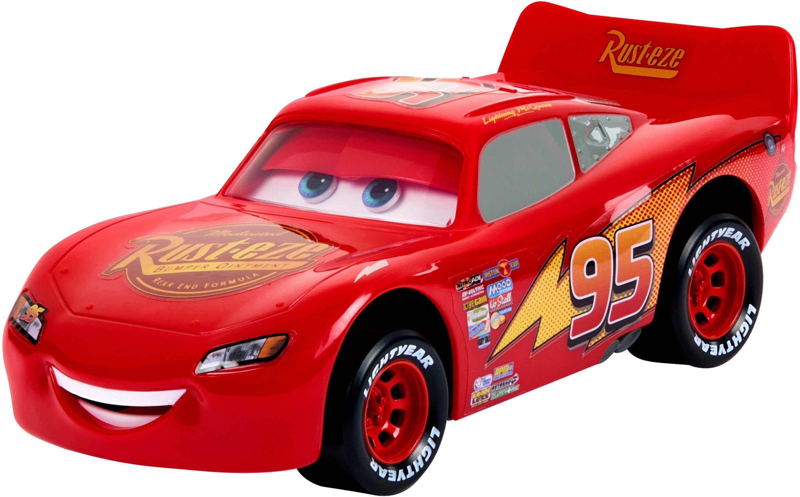 Mattel® Spielzeug-Auto Disney Pixar Cars Lightning Moving McQueen Moments