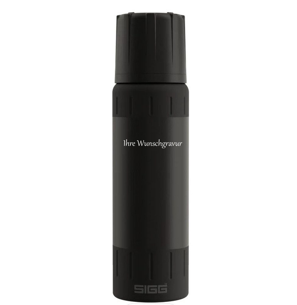 Sigg Isolierflasche Sigg Thermo Trinkflasche Alpine Star 0,75 L, mit Ihrer persönlichen Wunschgravur