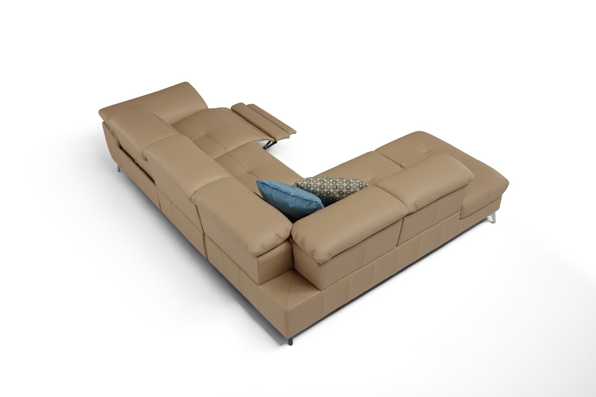 moebeloutlet.de Ecksofa Zürich Ledersofa, mit Relaxfunktion günstig online kaufen