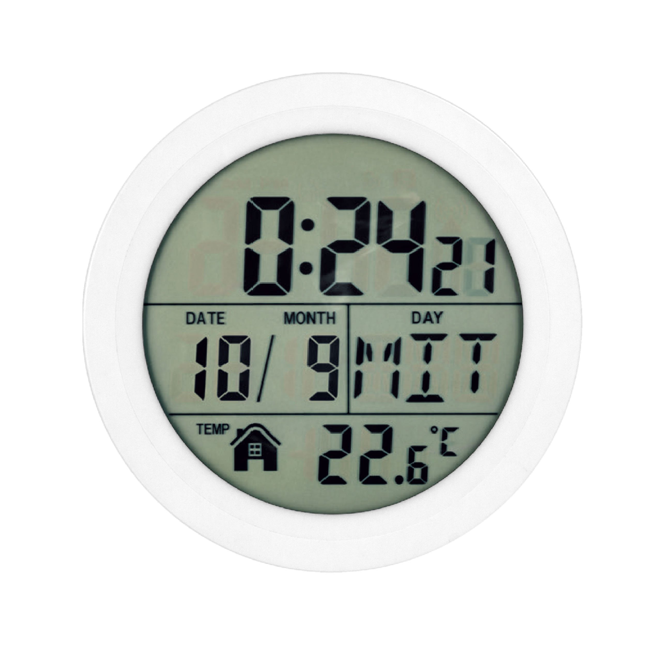 Miraval Funkwanduhr Digitale Badezimmer-Funkuhr günstig online kaufen